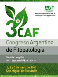 Revista PRODUCCION: Tercer Congreso Argentino de Fitopatología en Tucumán