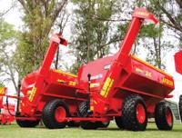 Revista PRODUCCION: Tolvas autodescargables Akron Max 24 / 28