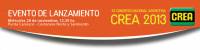 Revista PRODUCCION: Lanzan el XX Congreso Nacional CREA 2013