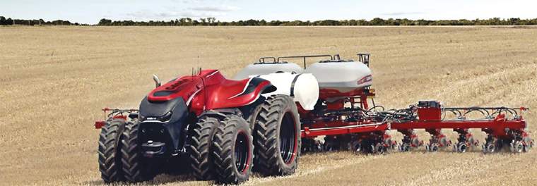 Revista PRODUCCION: case IH presentó mundialmente su primer tractor autónomo