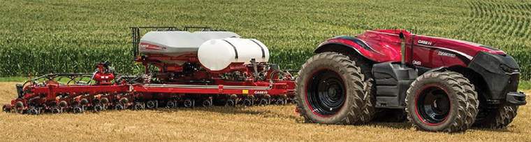 Revista PRODUCCION: case IH presentó mundialmente su primer tractor autónomo