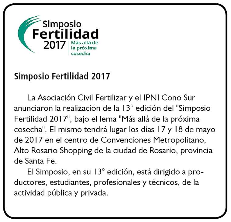 Revista PRODUCCION: recuperaci&oacute;n del consumo de fertilizantes durante 2016